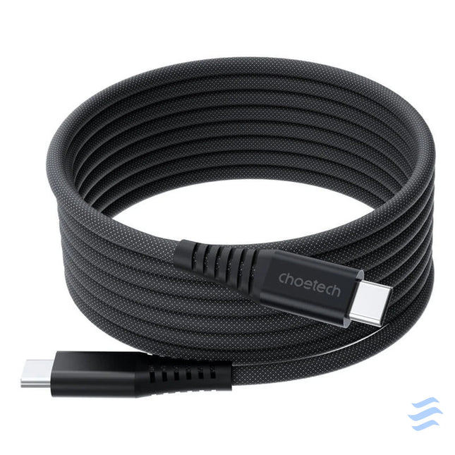 Choetech XCC 1051 USB C to USB C magnetic cable PD 240W 1.8m (black) USB C to USB C