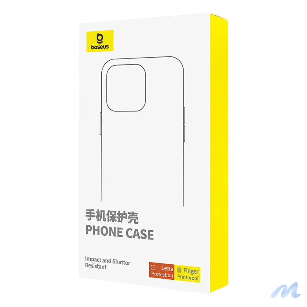 Clear Case Baseus iPhone 14 Pro Max+ tempered glass