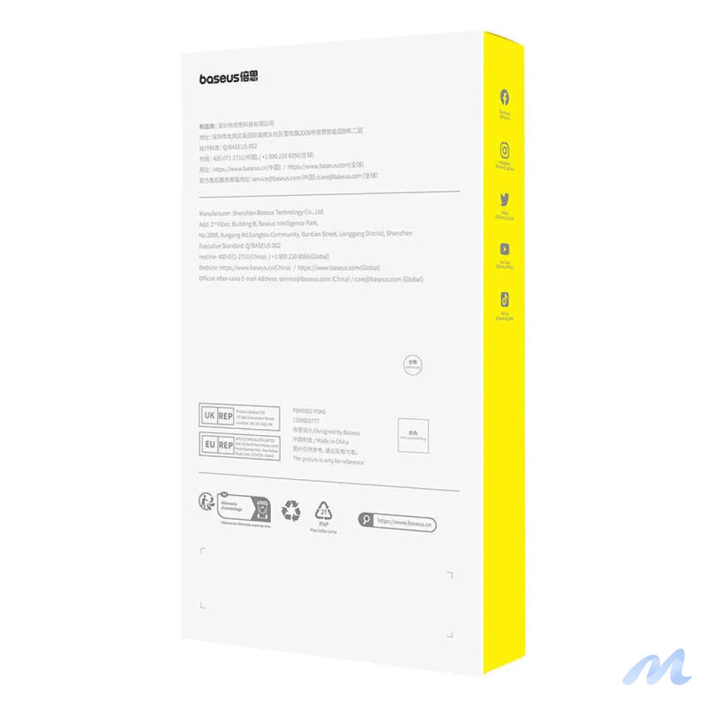 Clear Case Baseus iPhone 14 Pro Max+ tempered glass