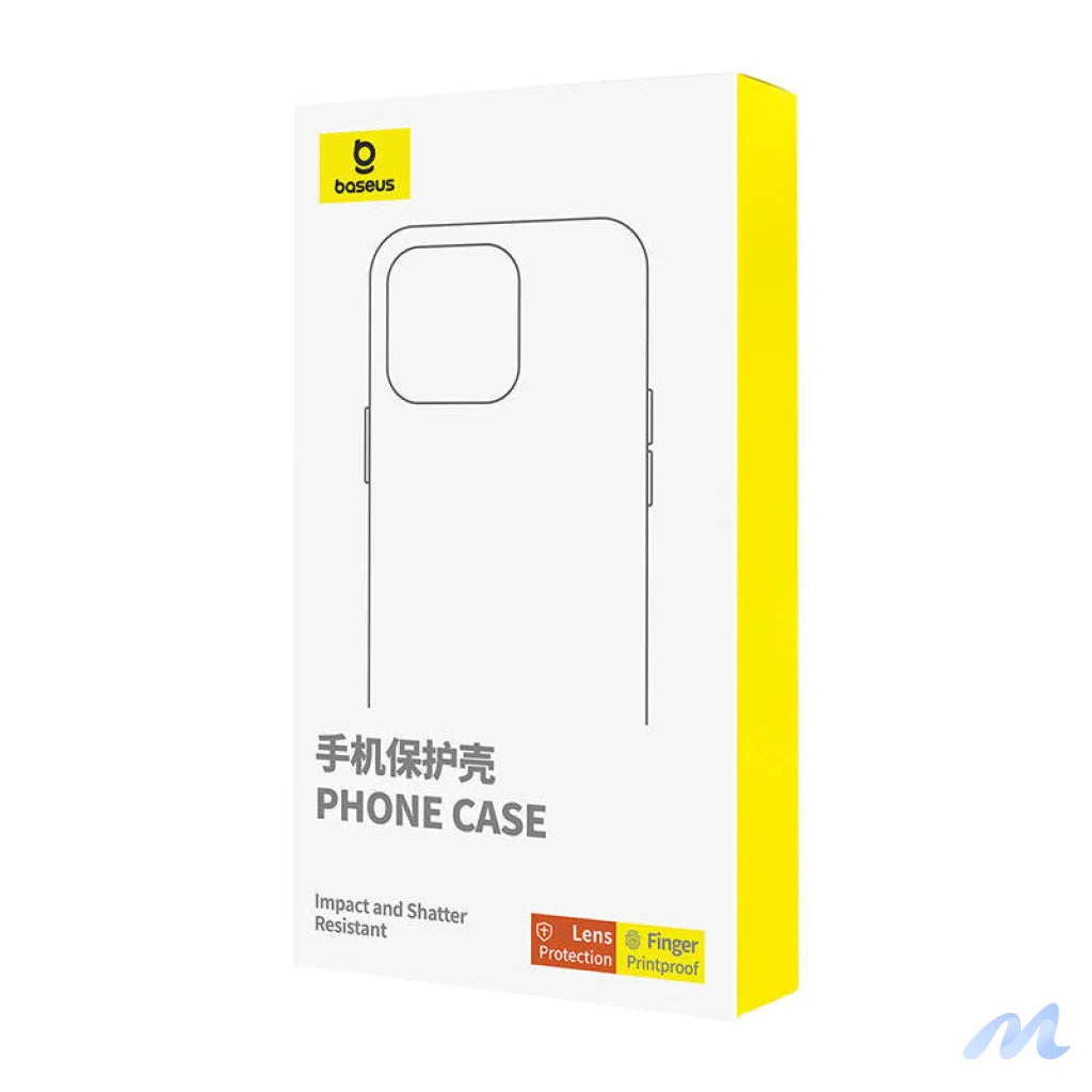 Clear Case Baseus iPhone 15 + tempered glass