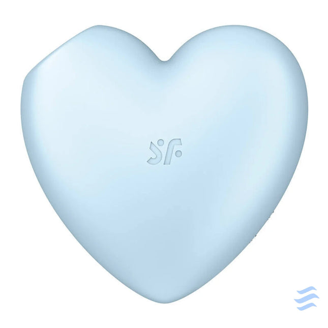 Clitoral massager Satisfyer Cutie Heart (blue) Vibrators