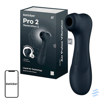 Clitoral Massager with App Satisfyer Pro 2 Generation 3 (black) Massagers