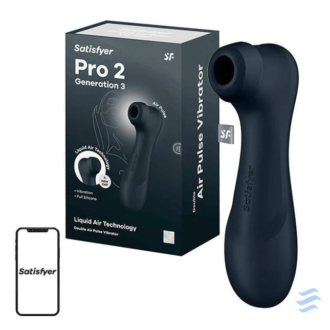Clitoral Massager with App Satisfyer Pro 2 Generation 3 (black) Massagers