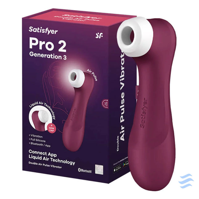 Clitoral Massager with App Satisfyer Pro 2 Generation 3 (red) Masturbators