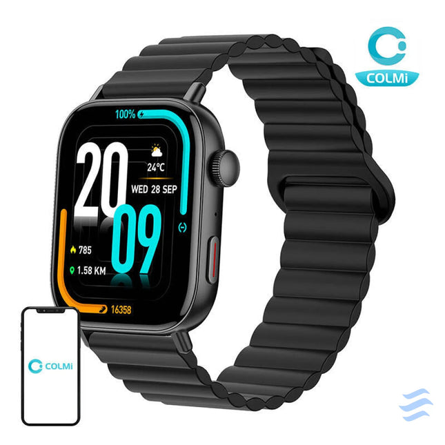 Colmi C8 Max smartwatch with magnetic strap (black) Smartwatches