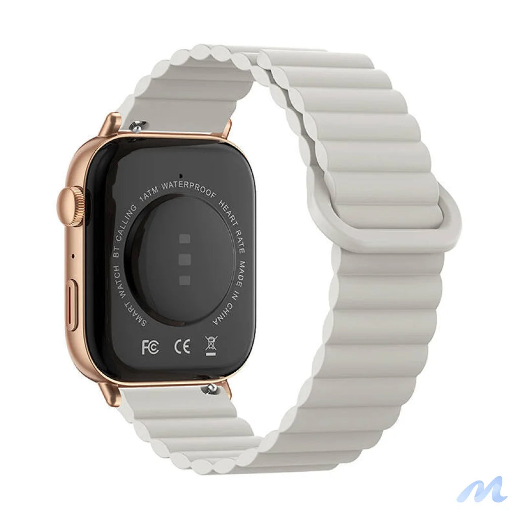 Colmi C8 Max smartwatch with magnetic strap (gold)