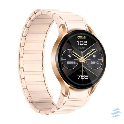 Colmi i28 Ultra smartwatch with magnetic strap (gold) Smartwatches