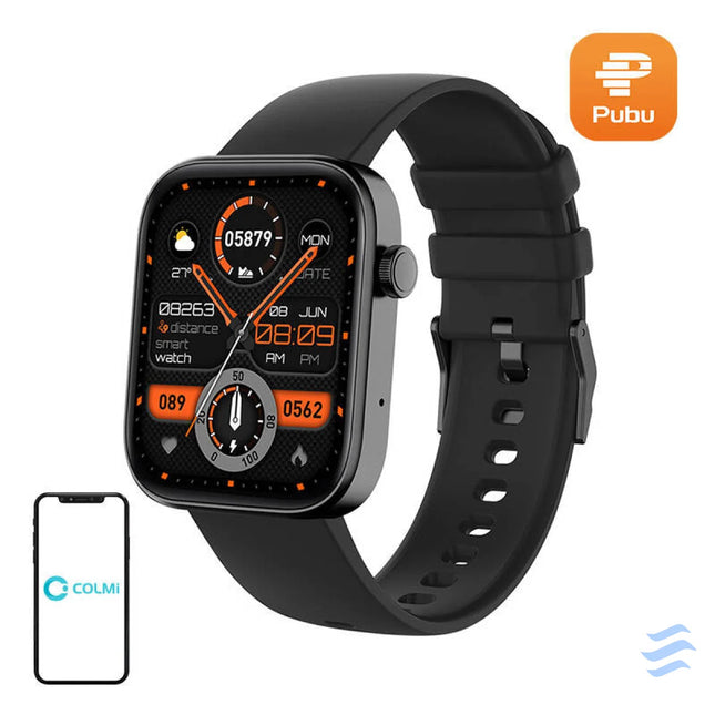 Colmi P71 Smartwatch (Black) Smartwatches