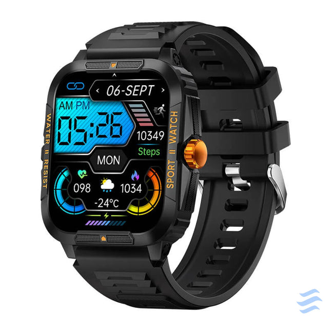 Colmi P76 smartwatch (black and orange) Smartwatches