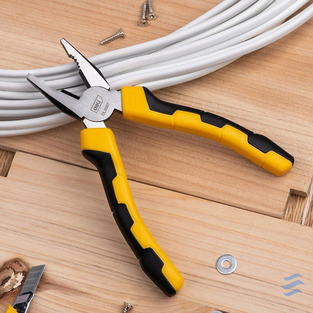 Combination pliers 7’’ Deli Tools EDL2007 (yellow) Pliers