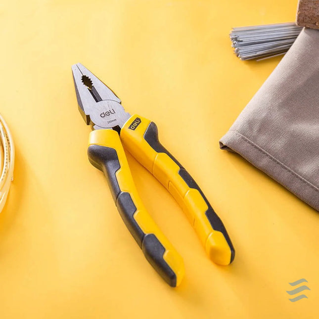 Combination pliers 8’’ Deli Tools EDL2008 (yellow) Pliers