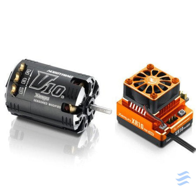 COMBO Hobbywing XERUN XR10 Pro Orange + V10 5.5T Drive kits