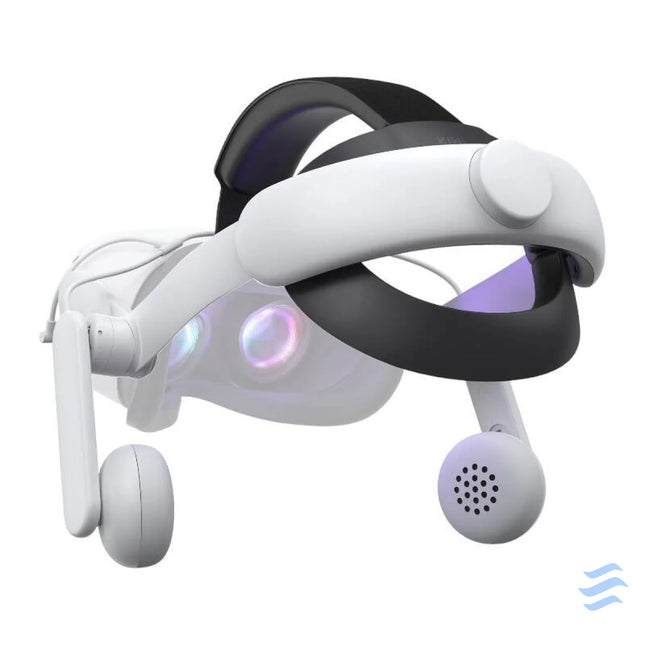 Comfort Audio Head Strap Kiwi Design QA01 for Meta Quest 2 White VR accessories