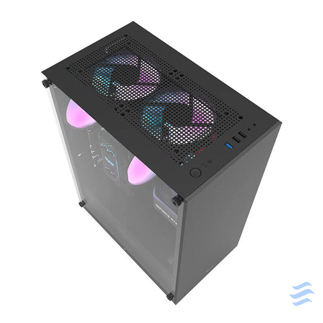 Computer case Darkflash DK100 (black) Without fan