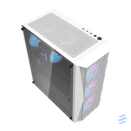 Computer case Darkflash DK352 Mesh (white) Without fan