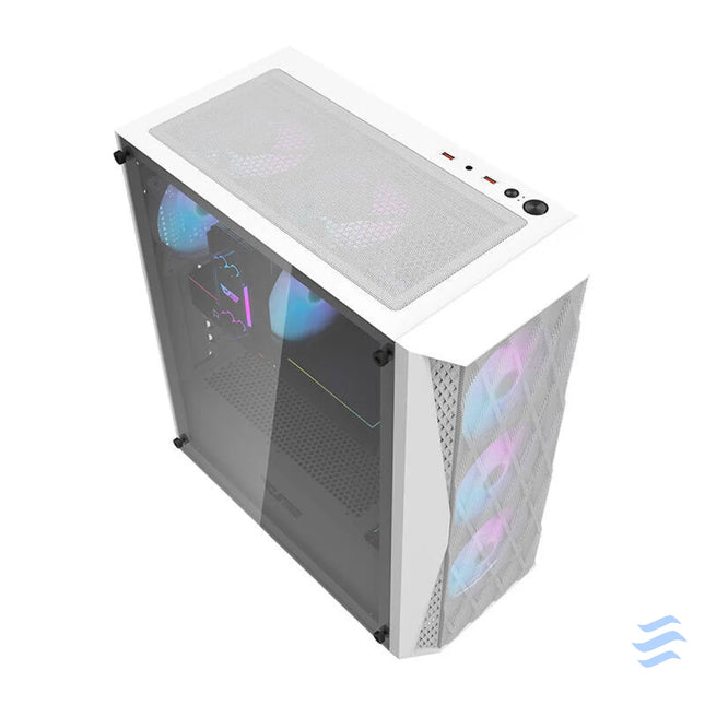 Computer case Darkflash DK352 Mesh (white) Without fan