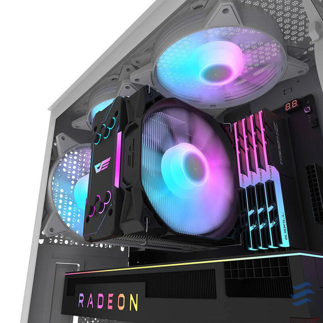 Computer case Darkflash DK352 Mesh (white) Without fan