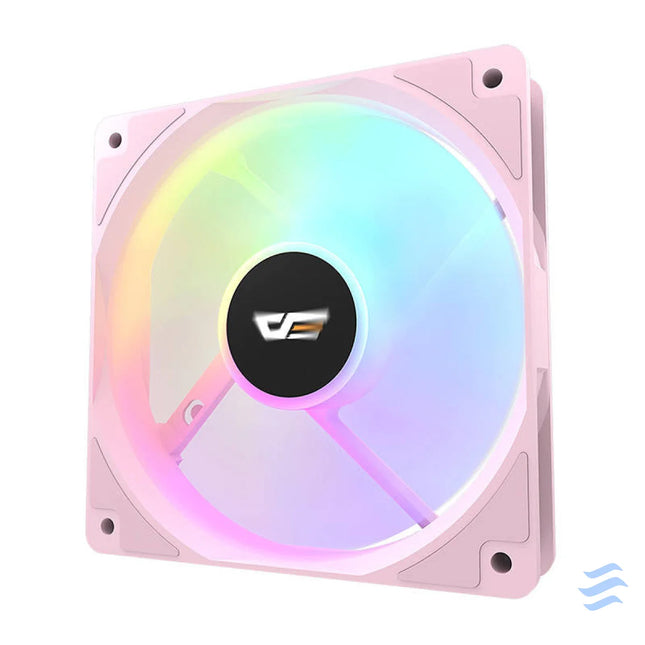 Computer Fan Darkflash CL12 LED (120x120) (pink) Fans
