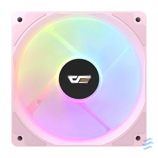 Computer Fan Darkflash CL12 LED (120x120) (pink) Fans