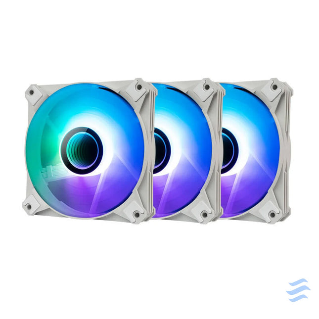 Computer fan set ARGB Darkflash INF8 3in1 120x120 (white) Fans