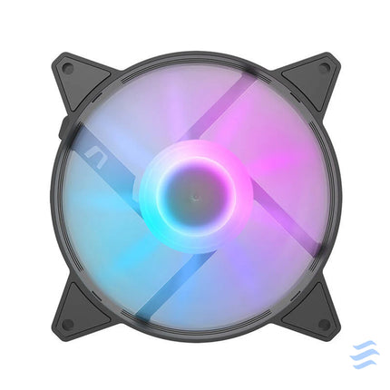 Computer Fan Set Darkflash C6 RGB 3in1 120x120 (black) Fans