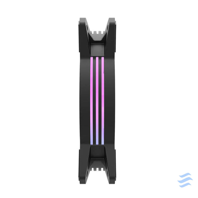 Computer Fan Set Darkflash C6 RGB 3in1 120x120 (black) Fans