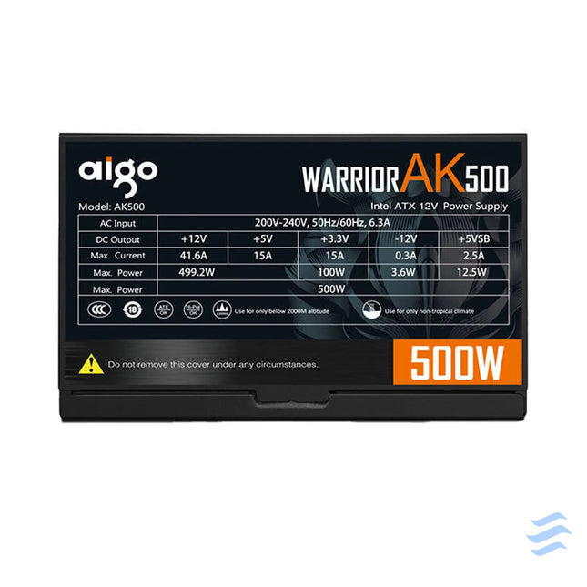 Computer Power Supply Aigo AK500 (black) Computer power supplies