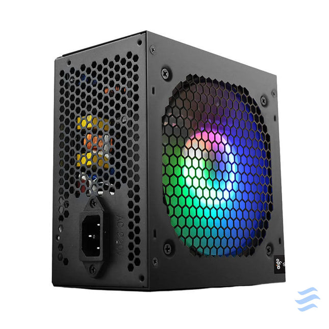 Computer Power Supply Aigo AK600 RGB (black) Computer power supplies