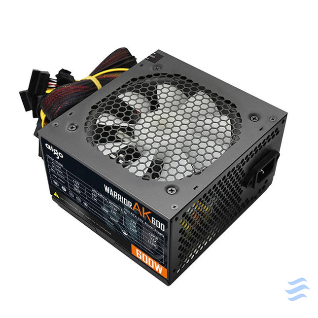 Computer Power Supply Aigo AK600 RGB (black) Computer power supplies