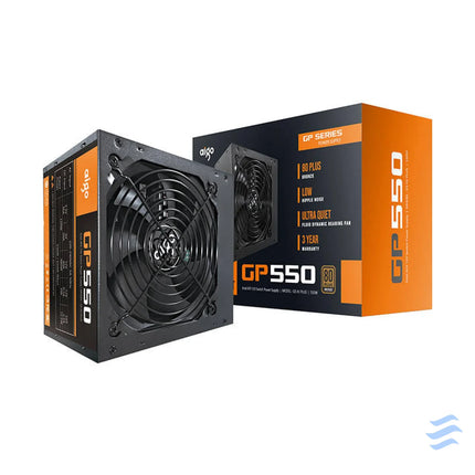 Computer Power Supply Aigo GP550 80 Plus Bronze 650W (black) Computer power supplies