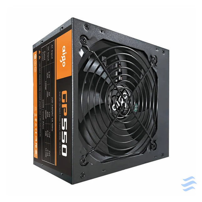 Computer Power Supply Aigo GP550 80 Plus Bronze 650W (black) Computer power supplies