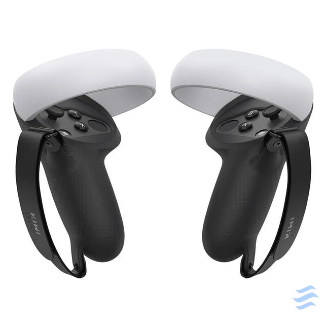 Controller Grip Cover Kiwi Design Q1 PRO 2 for Meta Quest 2 Black VR accessories