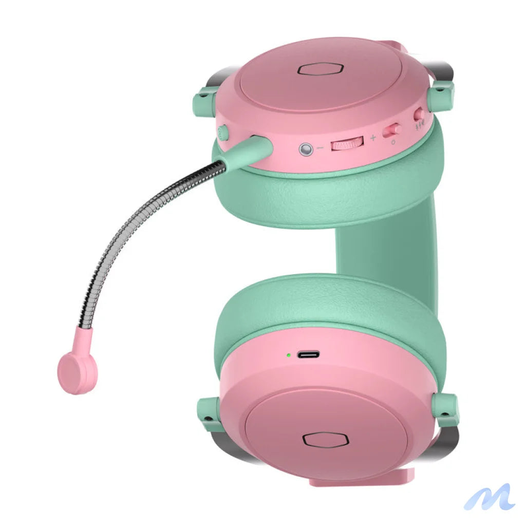 Cooler Master CH351-MC gaming headphones (green-pink)