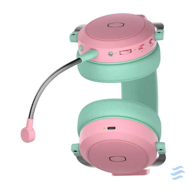 Cooler Master CH351 MC gaming headphones (green pink) Over ear