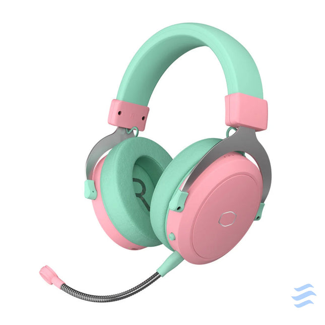 Cooler Master CH351 MC gaming headphones (green pink) Over ear