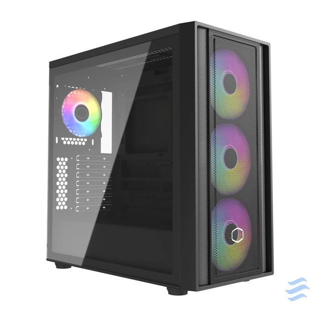 Cooler Master MasterBox 600 computer case (black) With fan