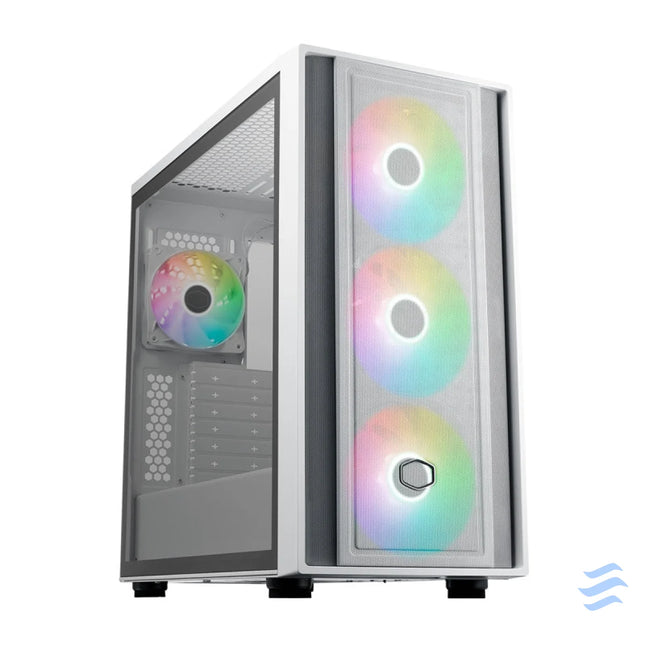 Cooler Master MasterBox 600 computer case (white) With fan
