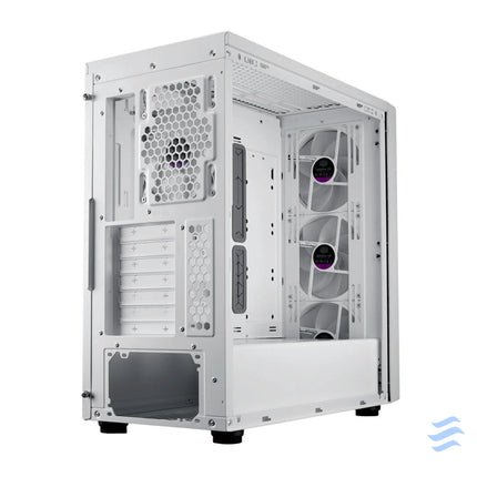 Cooler Master MasterBox 600 computer case (white) With fan