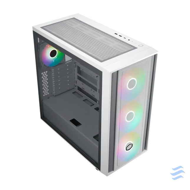 Cooler Master MasterBox 600 computer case (white) With fan