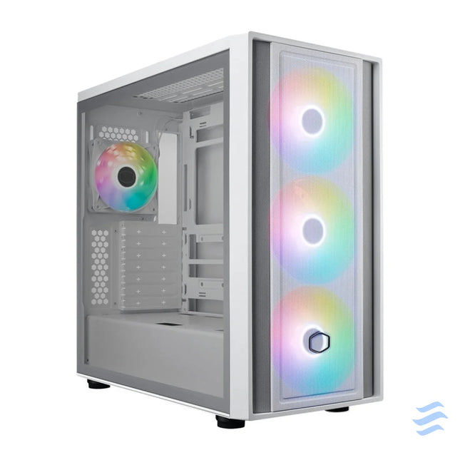 Cooler Master MasterBox 600 computer case (white) With fan