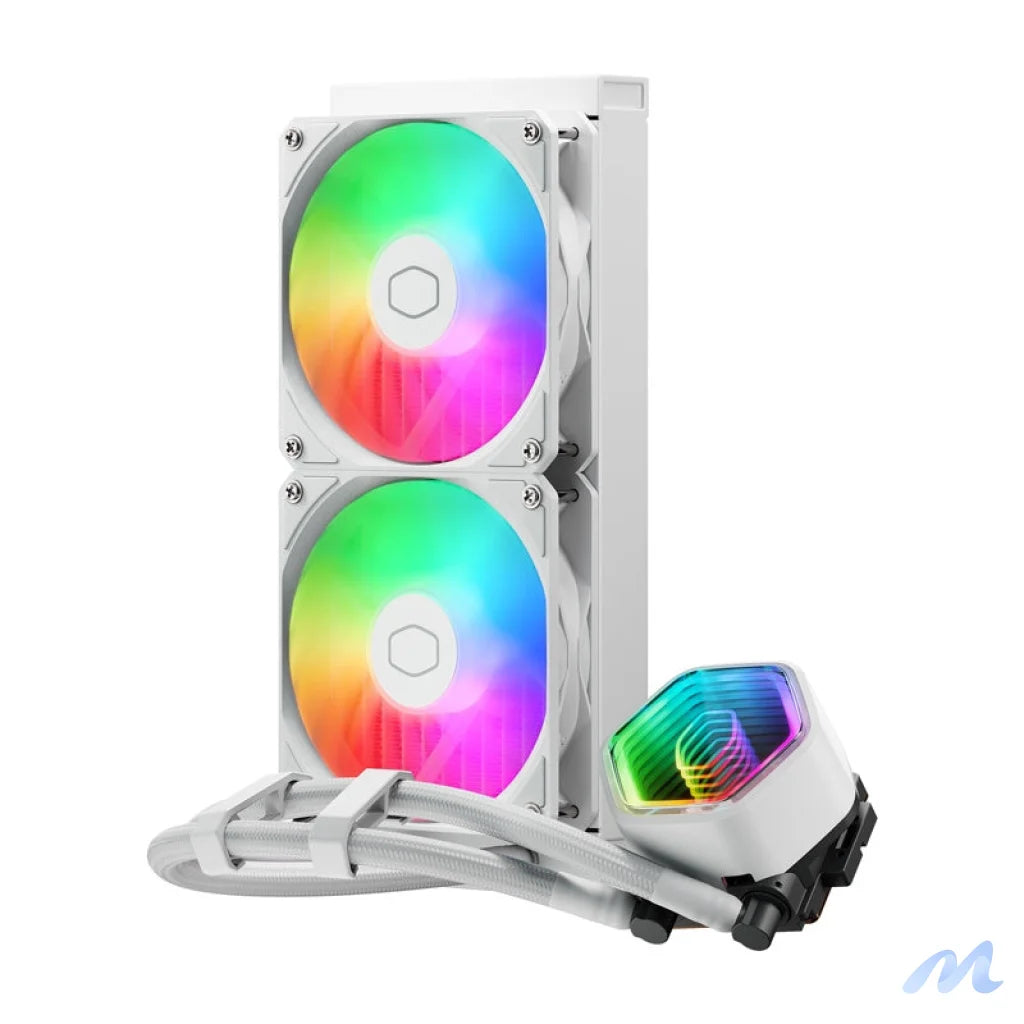 Cooler Master MasterLiquid 240 Core II ARGB water cooler (white)