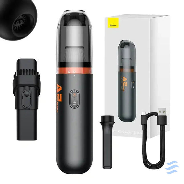 Cordless Car Vacuum Cleaner Baseus A2Pro 6000Pa (black) Car vacuum cleaners