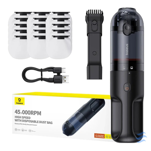 Cordless Vacuum Cleaner Baseus AP01 5000Pa (black) Car vacuum cleaners