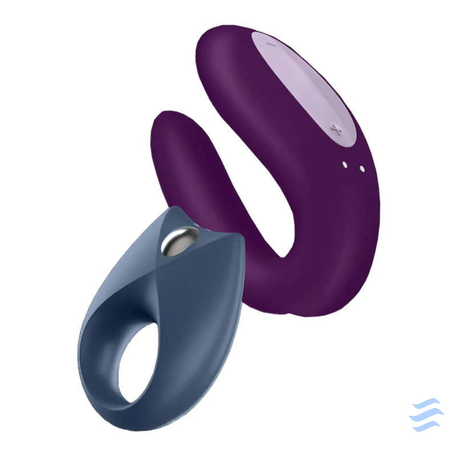 Couples Set with App Satisfyer Partner Box 2 Vibrators
