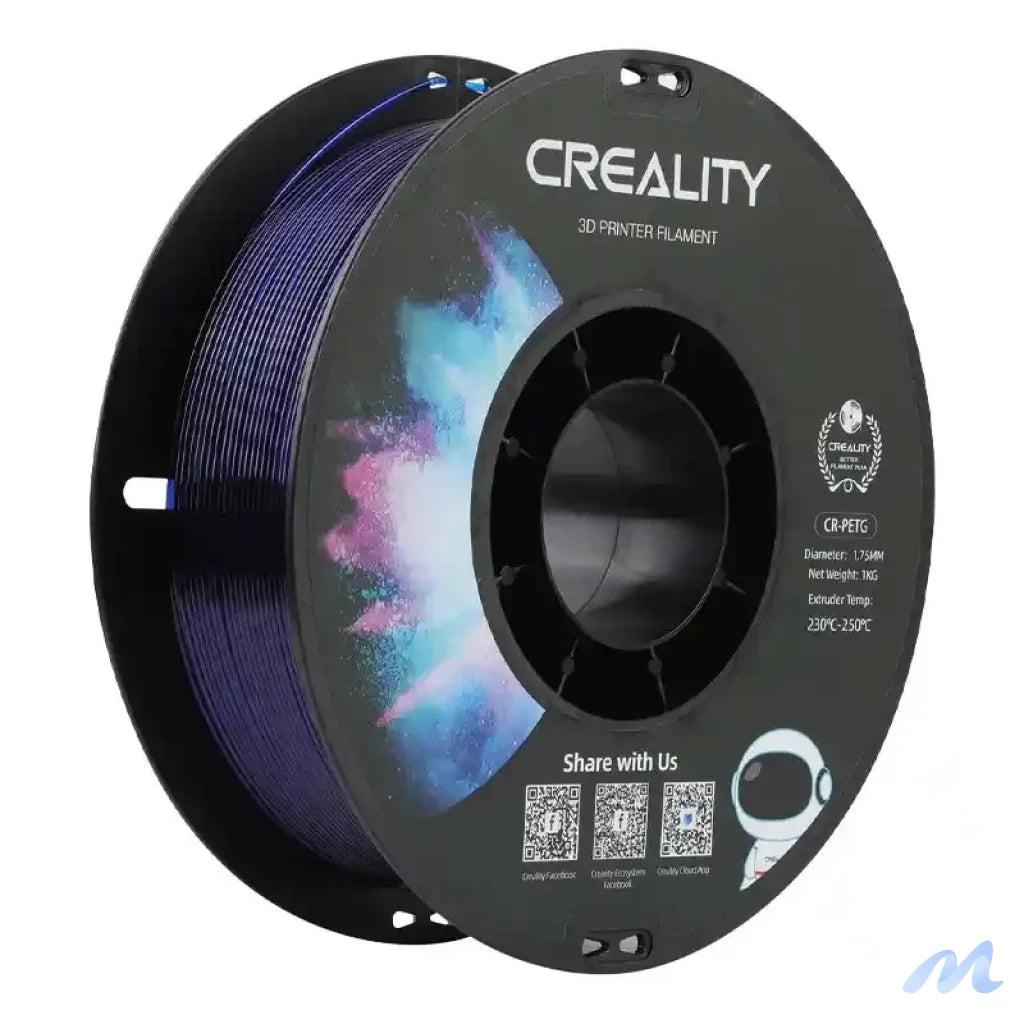 CR-PETG Filament Creality (Transparent blue)