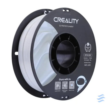 CR Silk PLA Filament Creality (White) Filaments