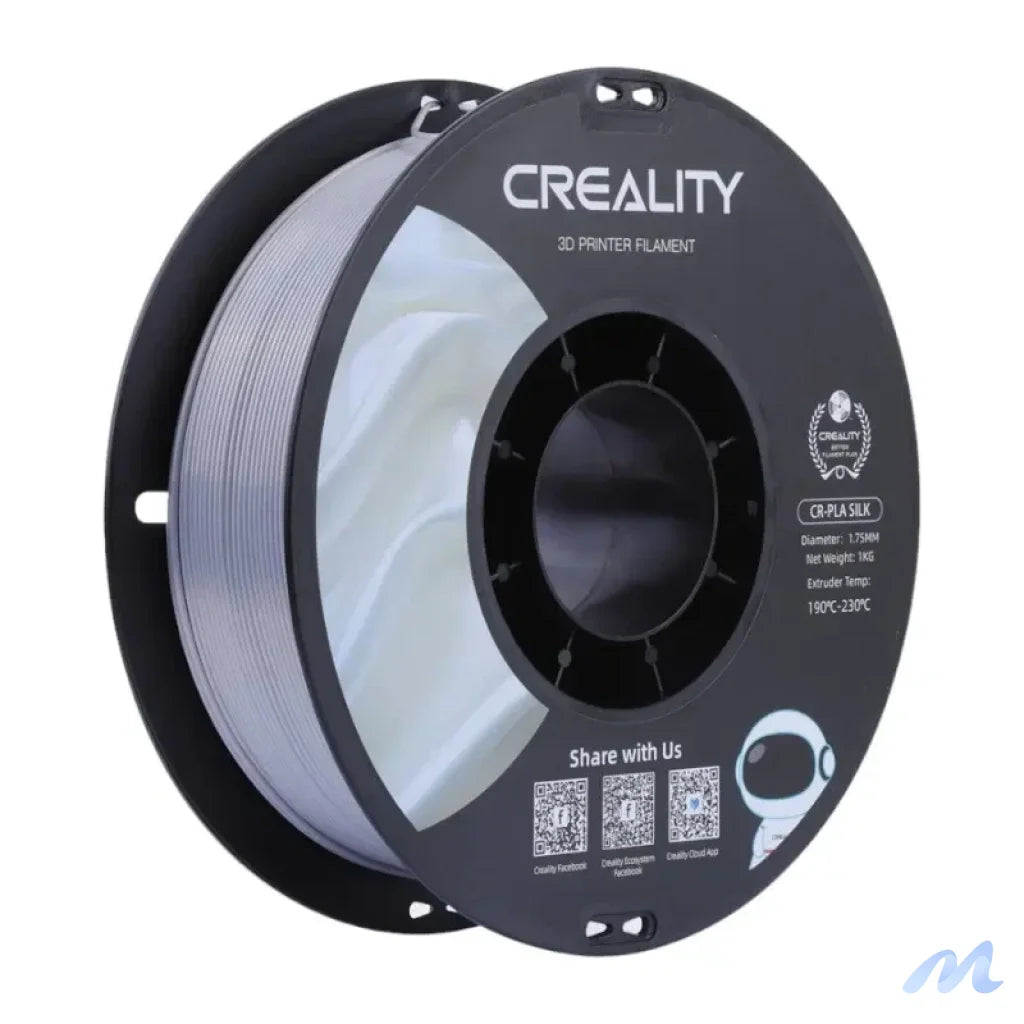 CR-Silk PLA Filament Creallity (Silver)