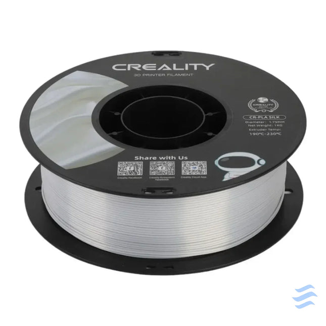 CR Silk PLA Filament Creallity (Silver) Filaments