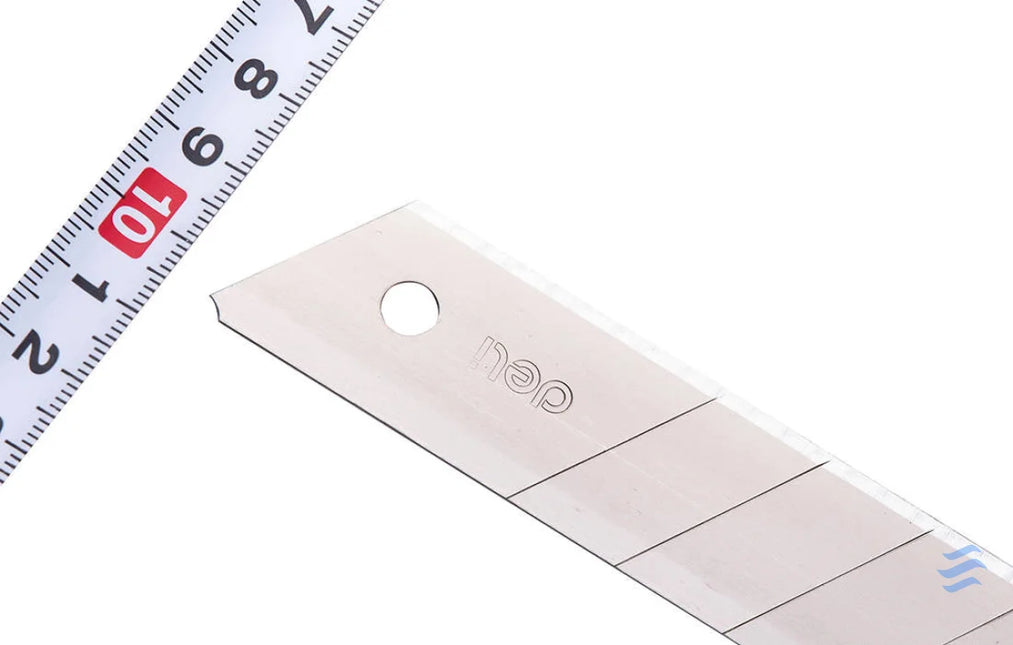 Cutter 25mm 10 pcs blade head Deli Tools EDL DP05 (silver) Cutting tools