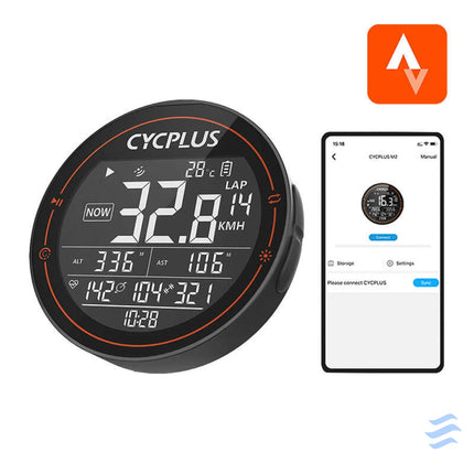 Cycplus M2 bicycle computer compatibile with Strava Trainingpeaks etc. Bicycle computers